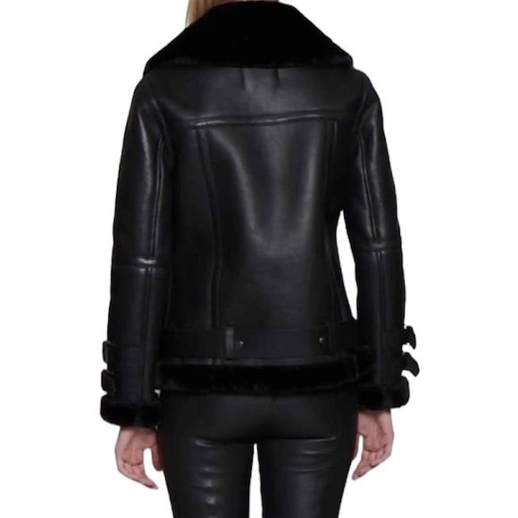 Walter Baker Whitney Leather Jacket - Picture 4 of 16